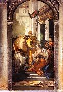 Giovanni Battista Tiepolo The Last Communion of St.Lucy oil on canvas